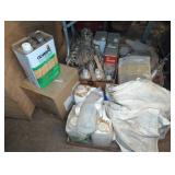 Paint Solvents and Cleaning Chemicals Lot