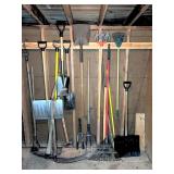 Yard Tools, Shovels Rakes and Pitchforks