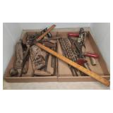 Hand Drills, Auger Bits, Wood Tools Lot