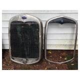 Ford Model A Radiator with Pair of Shells