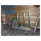 Saw Horses and Wood Planks