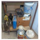 Metal Utility Cart with Hydraulic Jacks and Paint