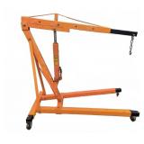 Central Hydraulics 2 Ton Shop Crane W/ 8 Ton Jack