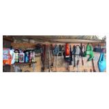 Hand Tools, Hedge Trimmer, Fluids Lot