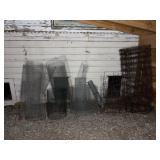 Rolls of Wire Mesh and Fencing Materials