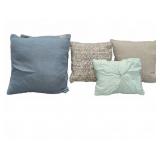 Decorative Throw Pillow Lot of 5