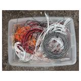 Electrical Wire and Cable Lot in Bin