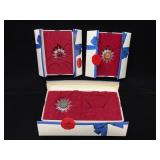 Swarovski Crystal Flower Paperweights