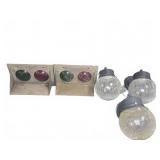Traffic Signal Covers and Crackle Glass Globes