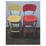 2 Stylemate Metal Step Stools