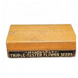 Mandeville King Seed Box Rochester NY Wood Display