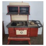 Kalamazoo Cast Iron Wood-Burning Kitchen Stove