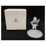 Swarovski Silver Crystal Santa Claus Figurine