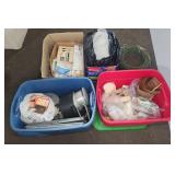 Large Mixed Lot Crafts Wood Shapes Candle Making