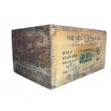 Geo. T. Stagg Co. OFC Whiskey Wooden Crate Box