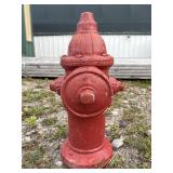Cast Concrete Fire Hydrant Decoration, 22"T