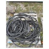 Assorted Gas Hoses, Diff. Sizes, Threaded Rod