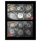(2) US Proof Sets: Silver 1961 & 1964