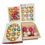 Glass Christmas Tree Ornament Lot