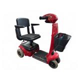 Transporter Mobility Scooter Red With Front Basket