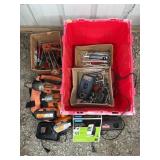 Ridgid Power Drills, Hand Tools, Dymo Labeler Lot