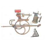 Lot Antique Tools and Hardware Decor