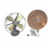 GE Brass Blade Fan & Westinghouse Heater Pair