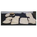 US Navy Uniform Lot Vietnam Era Caps Pants Jacket