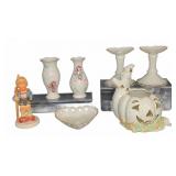 Goebel Little Hiker, Lenox Dishes, Vases
