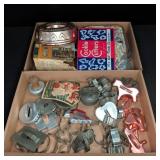 Vintage Cookie Cutters Baking Tools Mirror Boxes