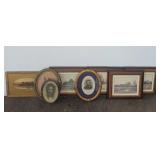 Framed Art Lot: Landscapes, Portraits, Florals