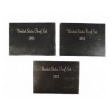 (3) United States Proof Sets, (1) 82 & (2) 81