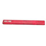 NAPA 1/2" Drive Torque Wrench in Red Case