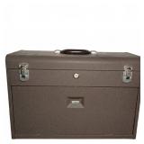 Kennedy Metal Tool Chest With Drawers And Papers