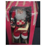 Grandeur Noel Animated Storytelling Santa in Box
