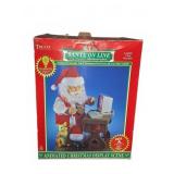 Telco Santa On Line Animated Christmas Display