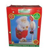 Telco The Weigh In Animated Santa Display Scene