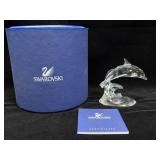 Swarovski Crystal Dolphin Figurine with Box