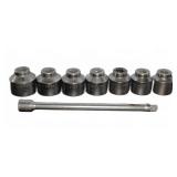 7 3/4 SAE Sockets W/ Extension Bar