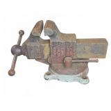 Reed Mfg Co Cast Iron Workbench Vise, Erie PA USA