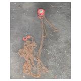CM Series 622 Chain Hoist 1/2 Ton Capacity