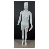 White Female Full-Body Mannequin on Stand