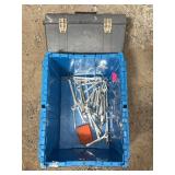 Combination Wrenches and Stack-On Tool Box