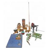 Vintage Toys: Gilbert Chemistry, Tin Cars, Doll