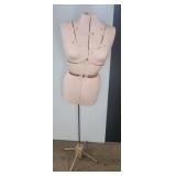 Adjustable Female Dress Form Mannequin on Stand