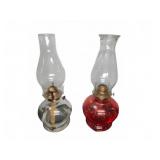 Glass Kerosene Oil Lamps With Chimneys