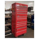 Craftsman Red Rolling Tool Chest With Contents