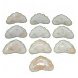 Mellor Taylor Semi Porcelain Bone Dishes Set of 10
