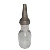 Master Mfg Co Glass Oil Bottle Quart W/Spout