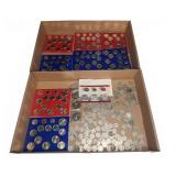 US Mint Coin Sets and Assorted Nickels
